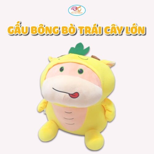 Gấu bông bò trái cây lớn