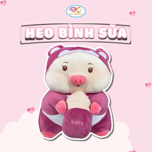 Heo bình sữa