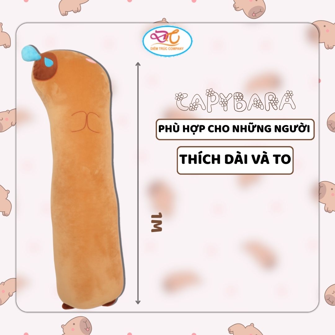 Capybara rút mũi 60cm (3)