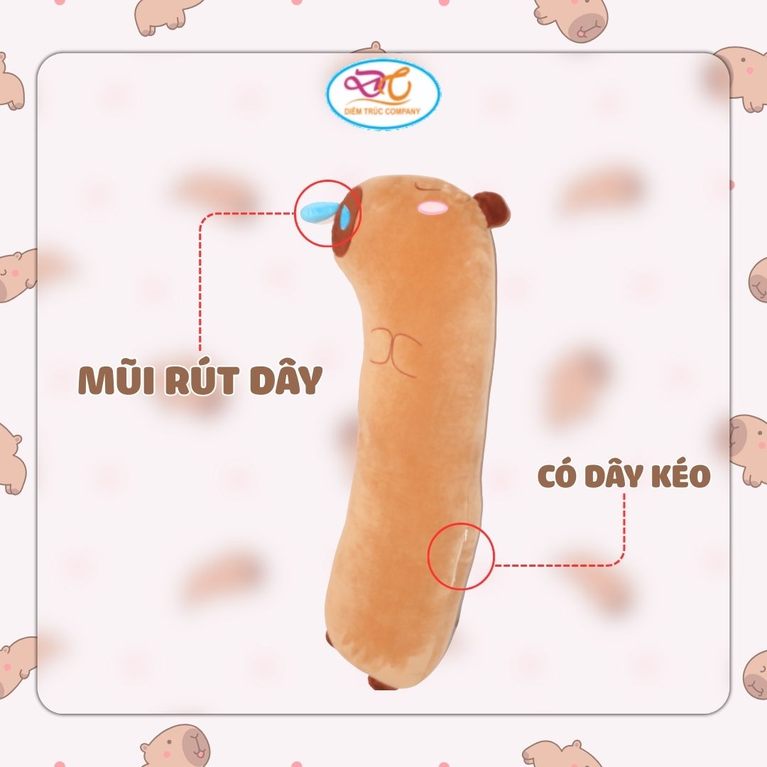 Capybara rút mũi 60cm (4)